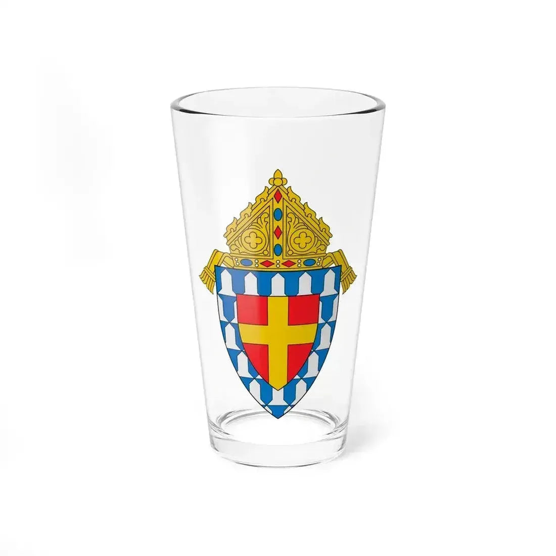 Diocese of Lafayette in Louisiana - Pint Glass 16oz 16oz - Go Mug Yourself