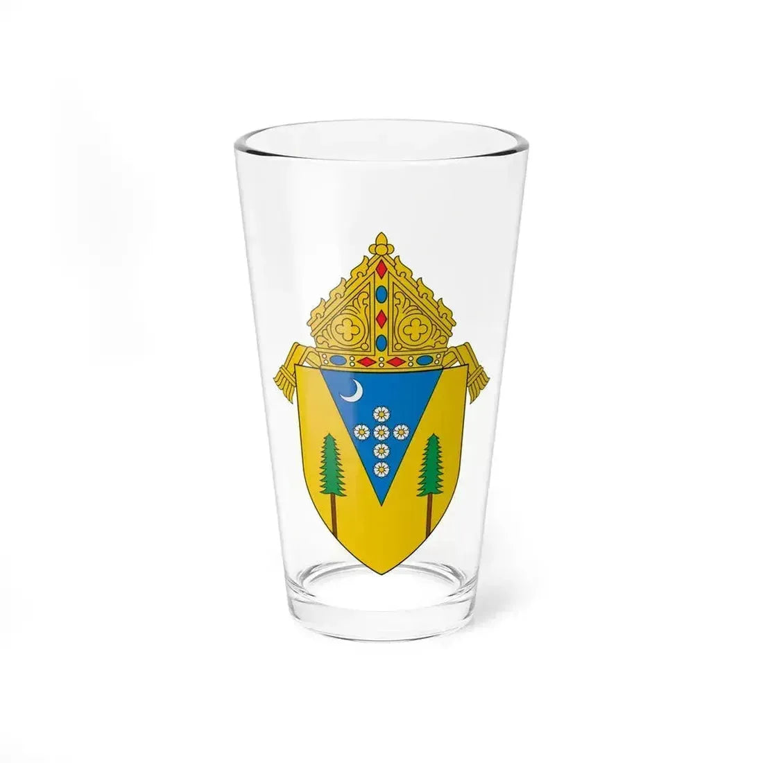 Diocese of Santa Rosa in California - Pint Glass 16oz 16oz - Go Mug Yourself