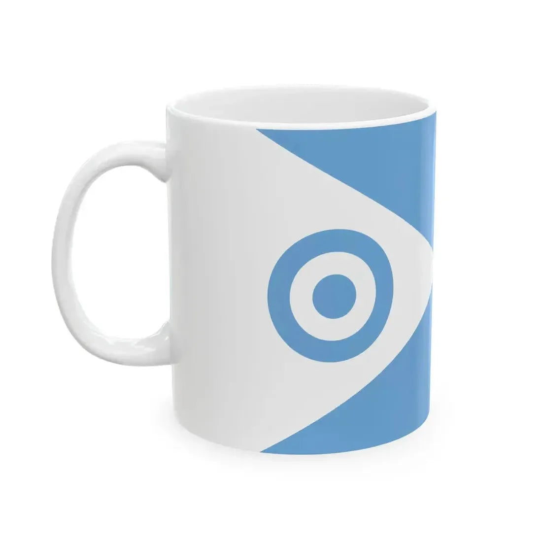 Director escuela ESA FAA bandera (Argentina) White Coffee Mug - Go Mug Yourself