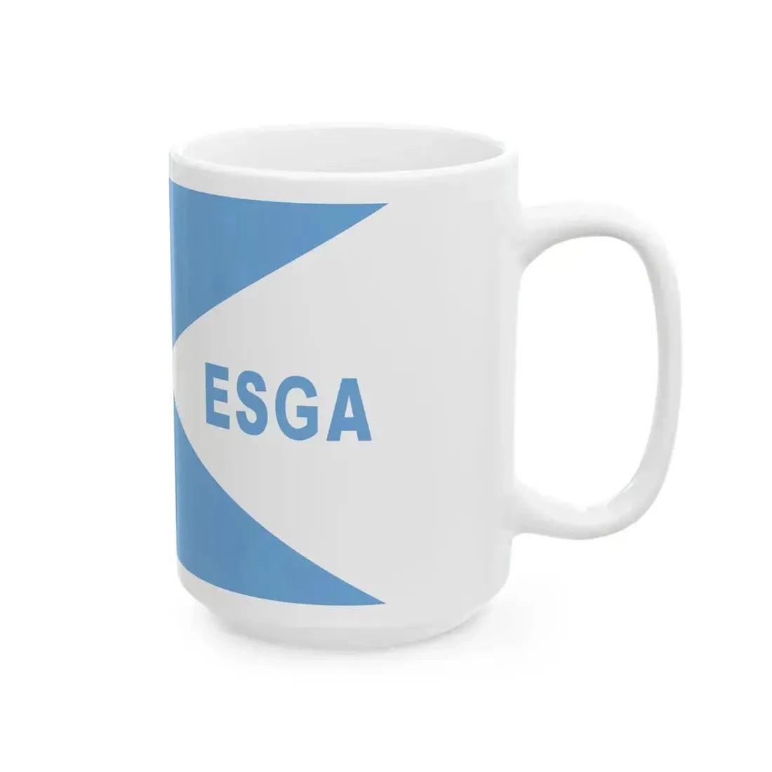 Director escuela ESGA FAA bandera (Argentina) White Coffee Mug - Go Mug Yourself
