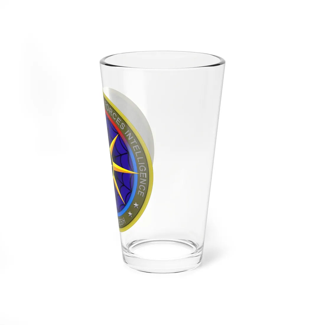 Directorate General of Forces Intelligence Insignia (Bangladesh) (Coat of Arms) Pint Glass 16oz - Go Mug Yourself