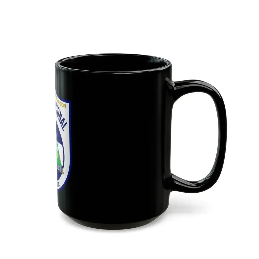 Directorate-General of National Police of Nicaragua 1990-2014 - Black Coffee Mug - Go Mug Yourself