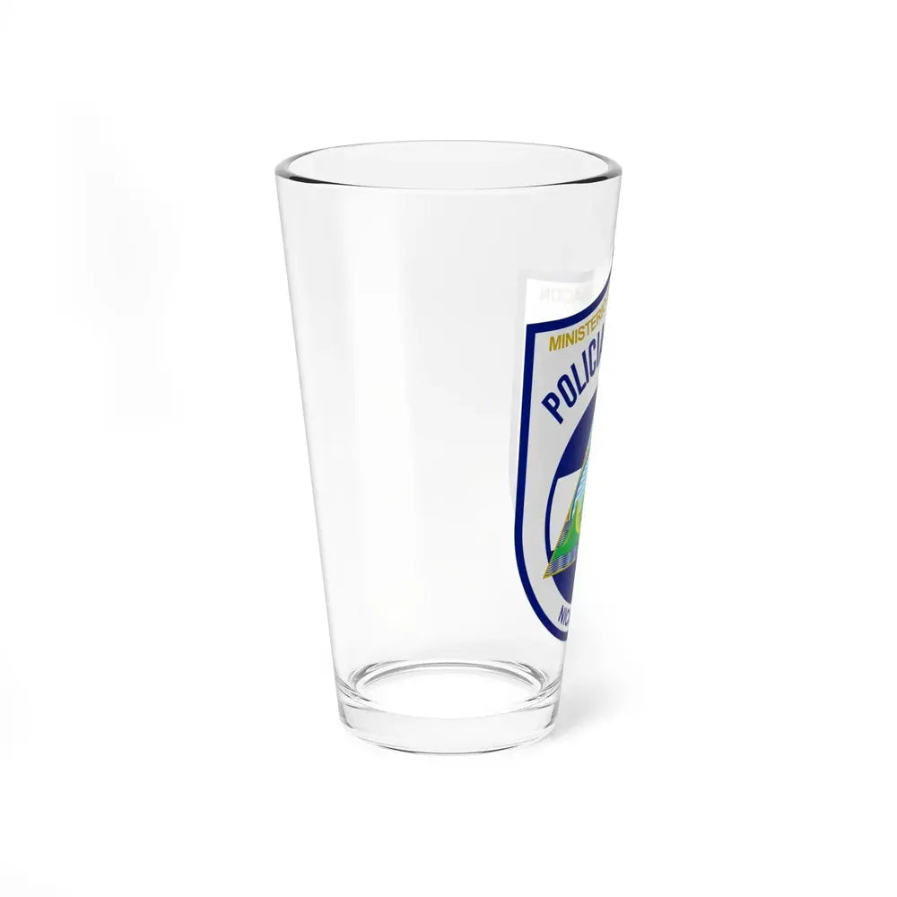 Directorate-General of National Police of Nicaragua 1990-2014 - Pint Glass 16oz - Go Mug Yourself