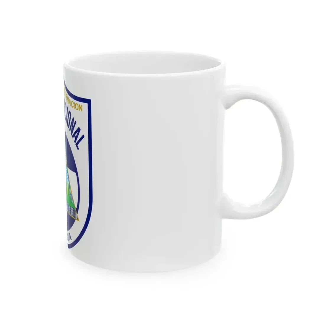 Directorate-General of National Police of Nicaragua 1990-2014 - White Coffee Mug - Go Mug Yourself