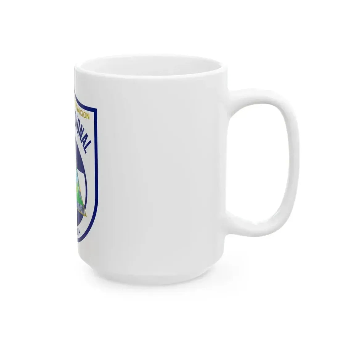 Directorate-General of National Police of Nicaragua 1990-2014 - White Coffee Mug - Go Mug Yourself