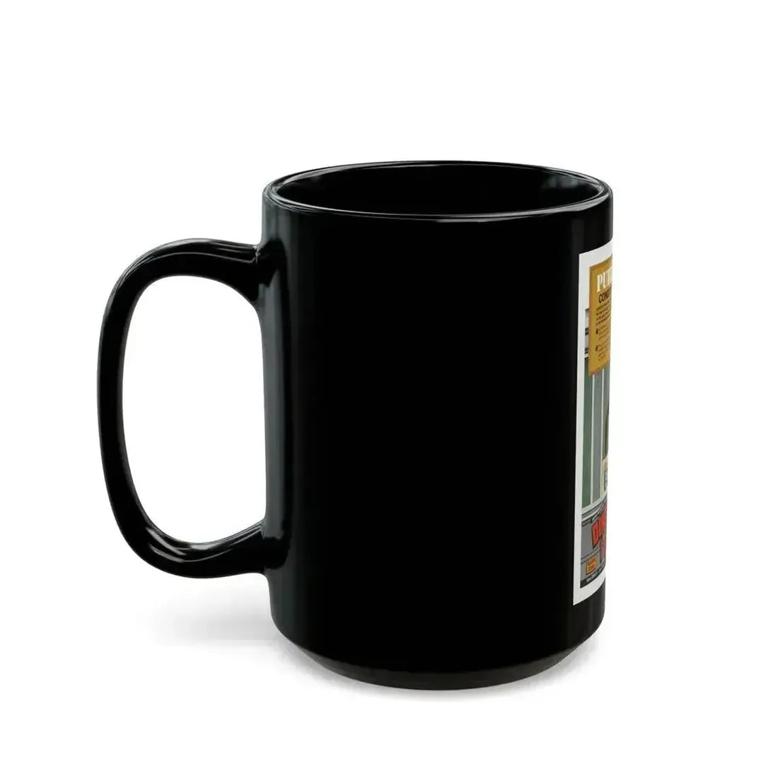 DIRTIEST GIRL I EVER MET 1970 Movie Poster - Black Coffee Mug - Go Mug Yourself