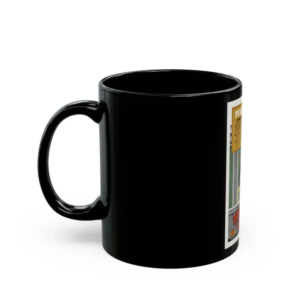 DIRTIEST GIRL I EVER MET 1970 Movie Poster - Black Coffee Mug - Go Mug Yourself