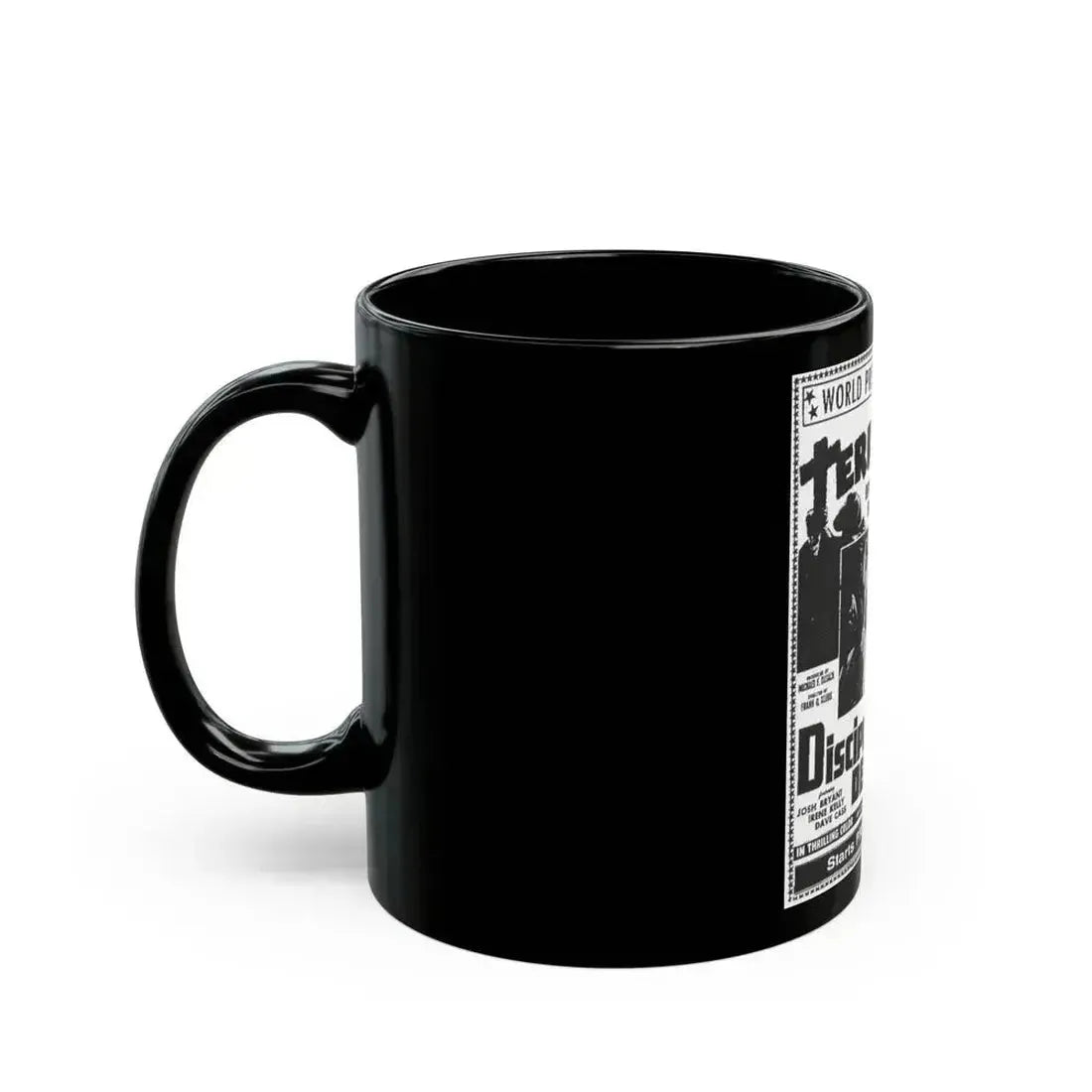 DISCIPLES OF DEATH + A MAN FOR HANGING 1972 Movie Poster - Black Coffee Mug - Go Mug Yourself
