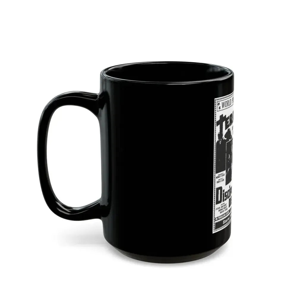 DISCIPLES OF DEATH + A MAN FOR HANGING 1972 Movie Poster - Black Coffee Mug - Go Mug Yourself