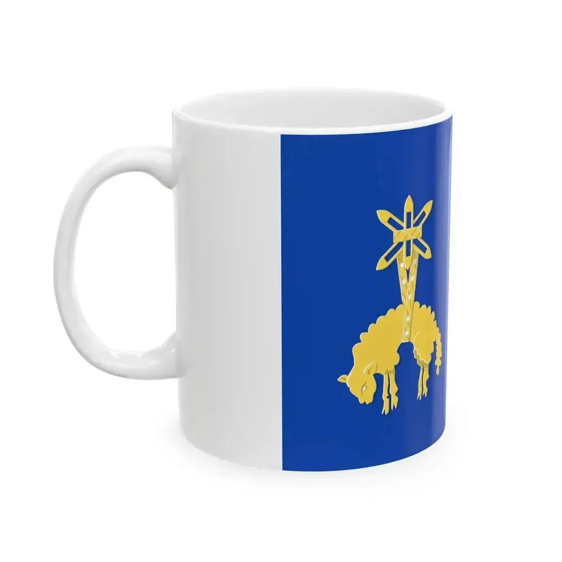 Dison vlag (Belgium) White Coffee Mug - Go Mug Yourself