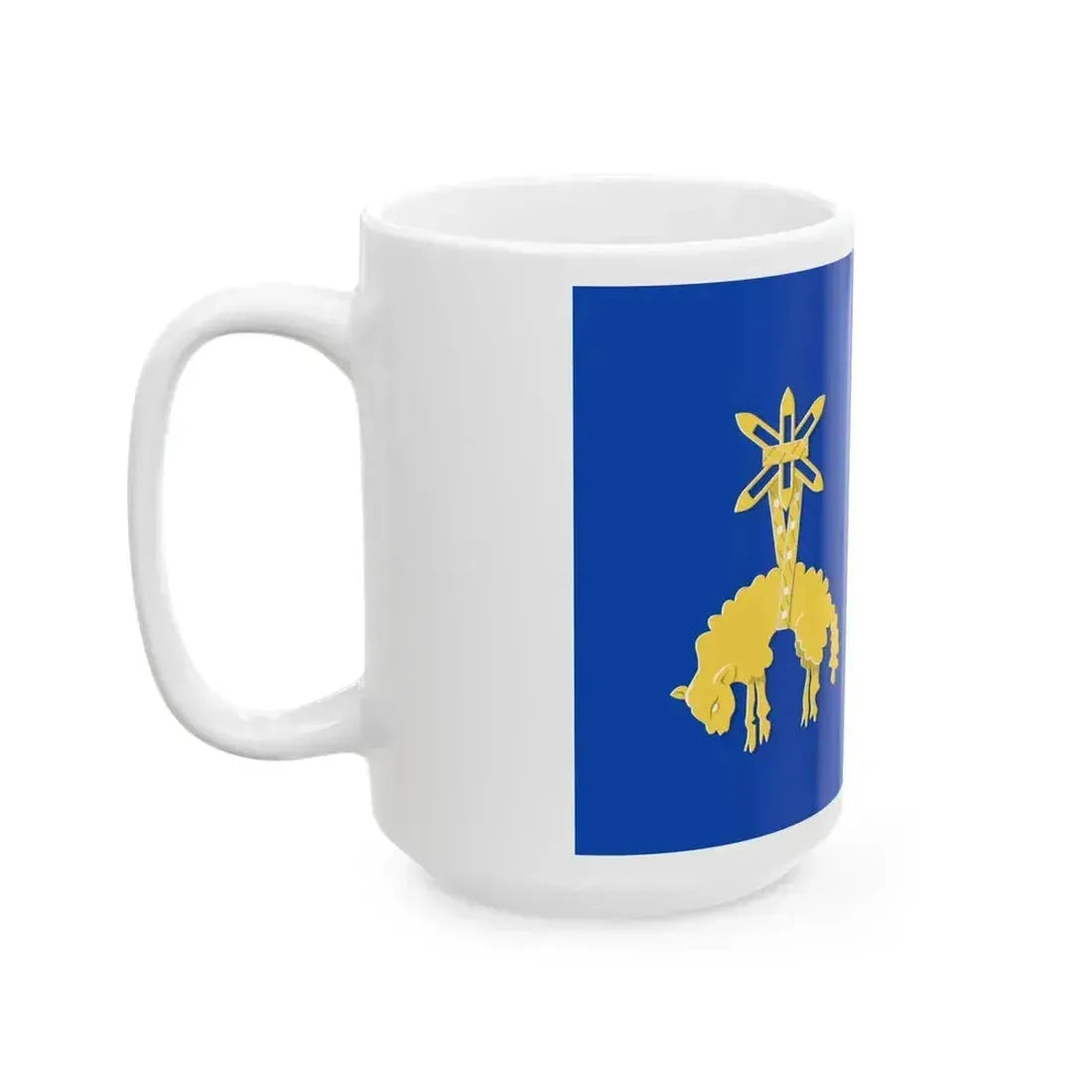 Dison vlag (Belgium) White Coffee Mug - Go Mug Yourself