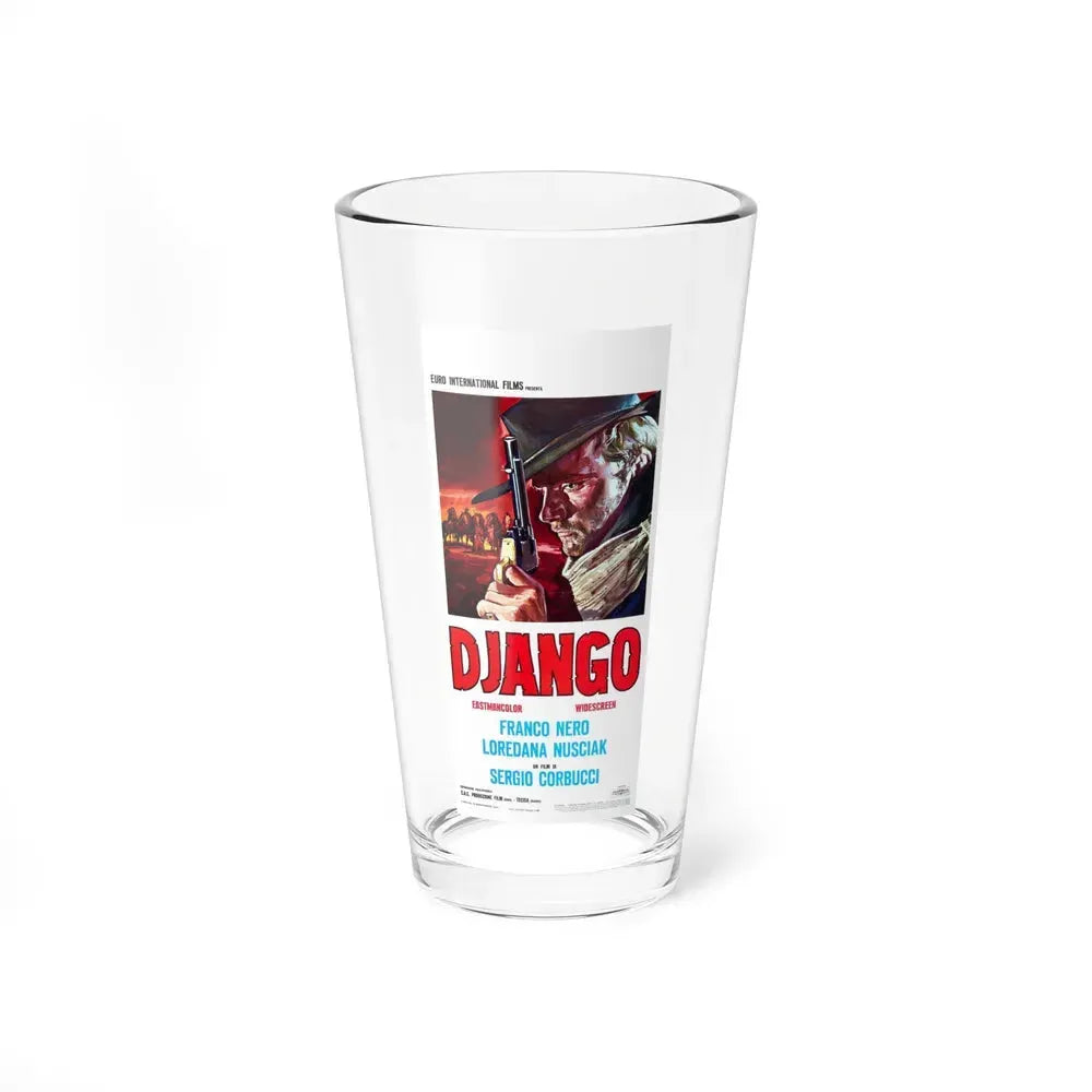 DJANGO (2) 1966 Movie Poster - Pint Glass 16oz 16oz - Go Mug Yourself
