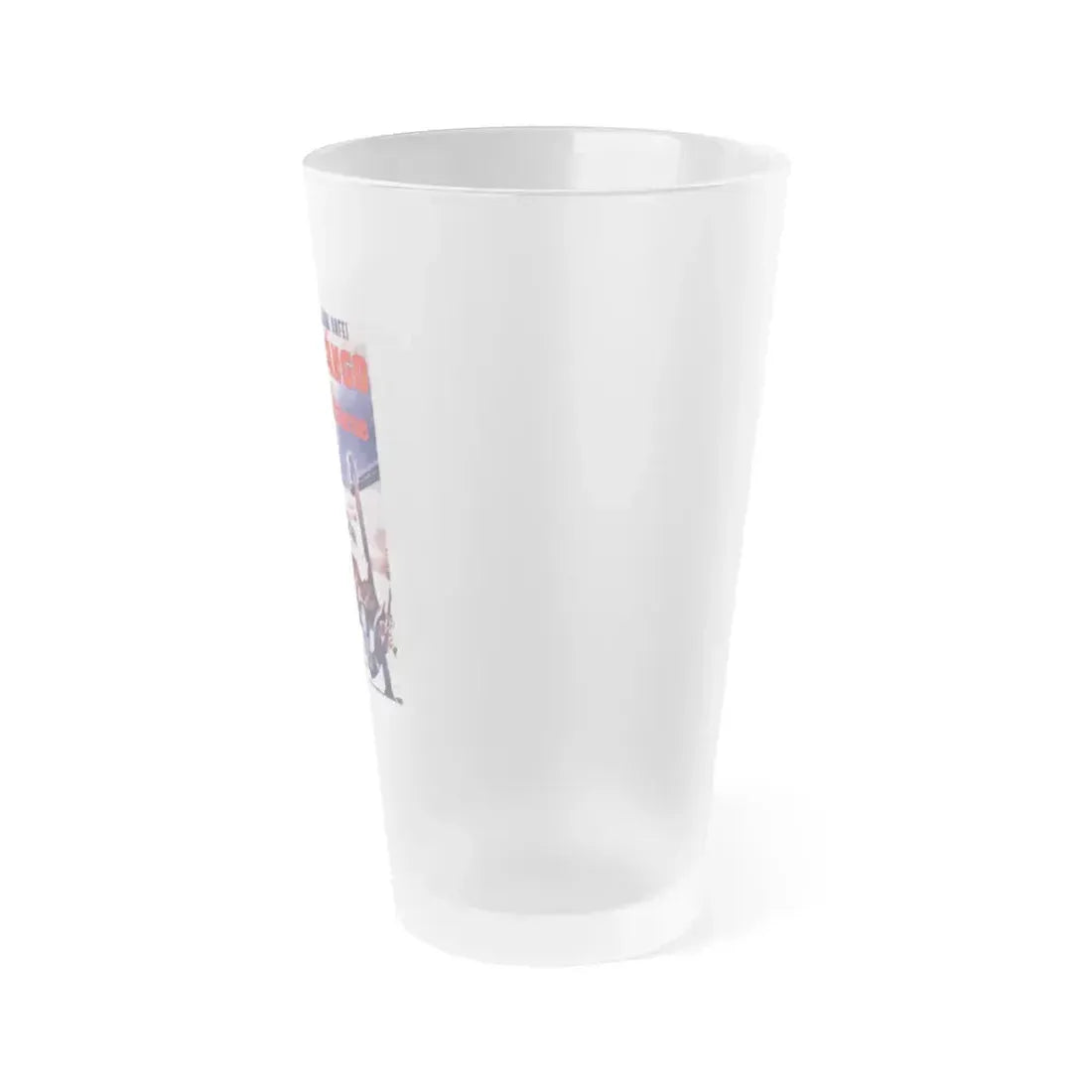 DJANGO KILLS SOFTLY 1967 Movie Poster - Frosted Pint Glass 16oz - Go Mug Yourself