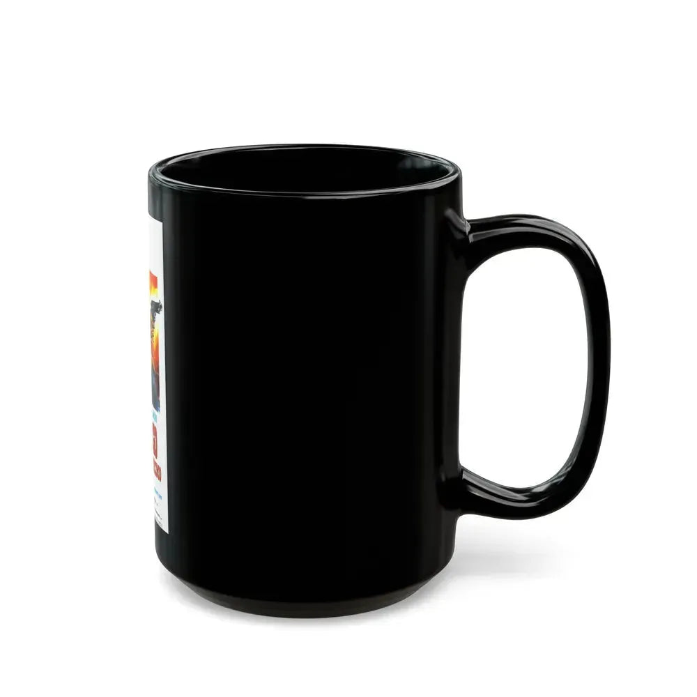 DJANGO SHOOTS FIRST 1966 Movie Poster - Black Coffee Mug - Go Mug Yourself