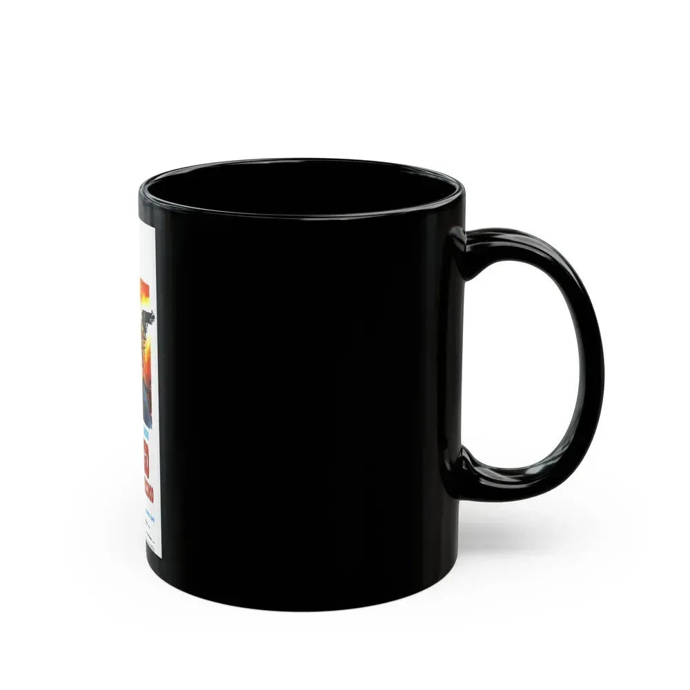 DJANGO SHOOTS FIRST 1966 Movie Poster - Black Coffee Mug - Go Mug Yourself