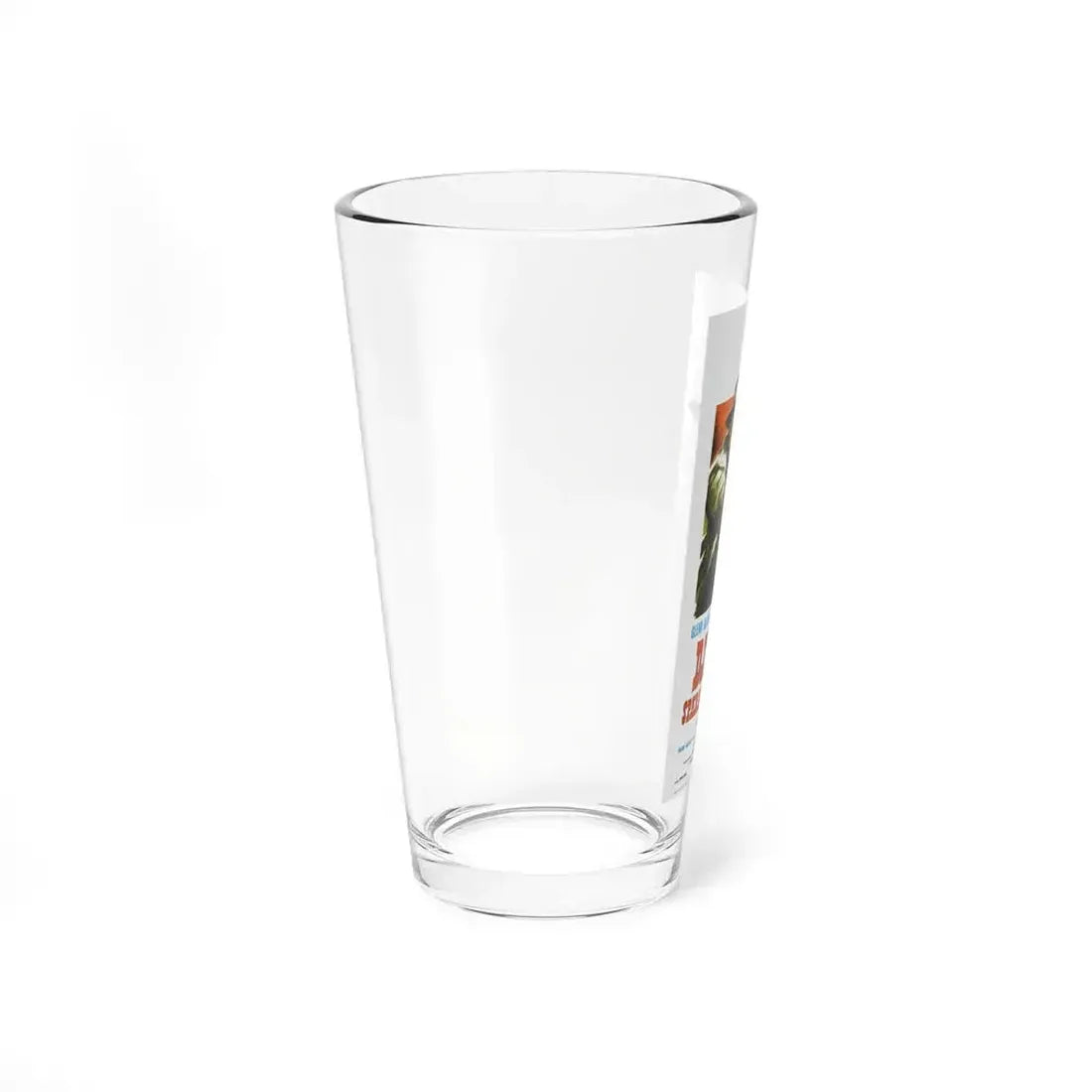DJANGO SHOOTS FIRST 1966 Movie Poster - Pint Glass 16oz - Go Mug Yourself