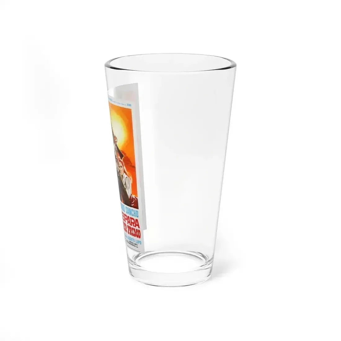 DJANGO SHOOTS FIRST (2) 1966 Movie Poster - Pint Glass 16oz - Go Mug Yourself
