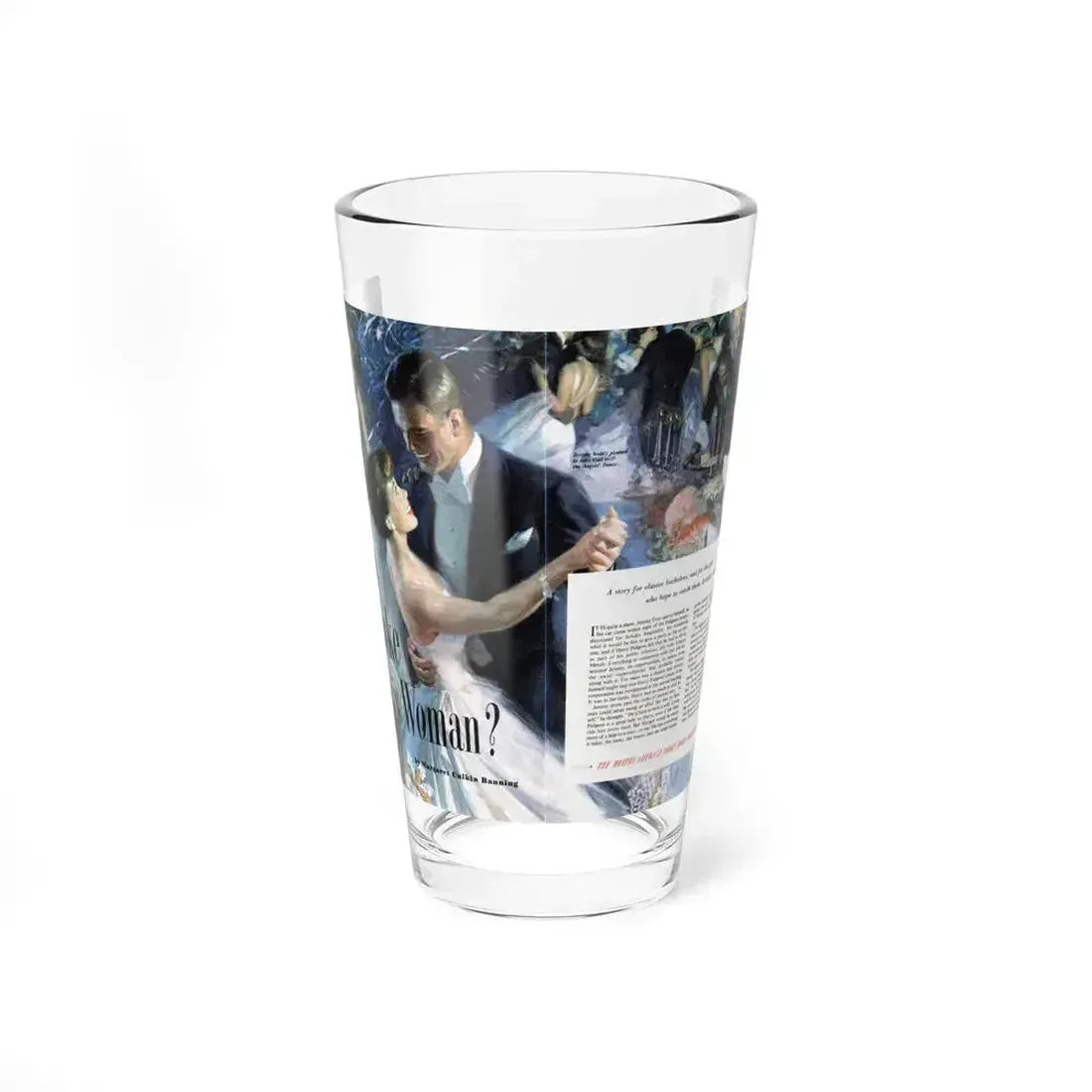 Do You Take This Woman, The American Magazine, December 1952 - Pint Glass 16oz 16oz - Go Mug Yourself