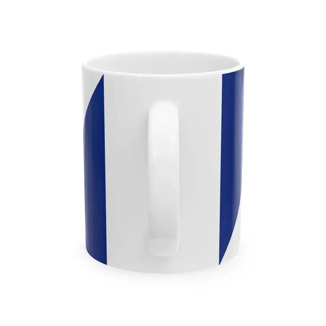 Dobele flag (Latvia) White Coffee Mug - Go Mug Yourself
