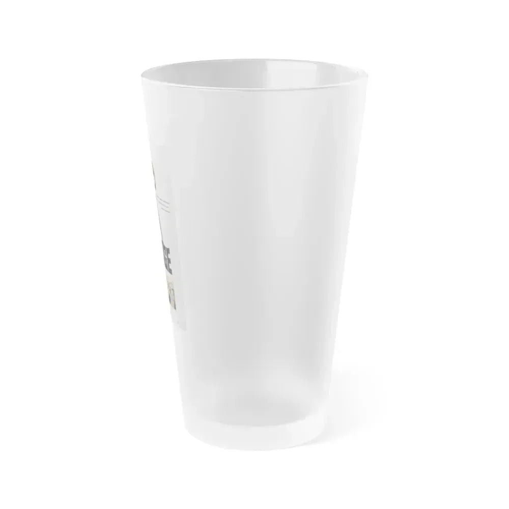 DOC SAVAGE THE MAN OF BRONZE 1975 Movie Poster - Frosted Pint Glass 16oz - Go Mug Yourself