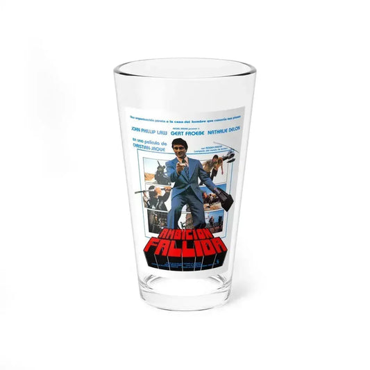 DOCTEUR JUSTICE 1975 Movie Poster - Pint Glass 16oz 16oz - Go Mug Yourself