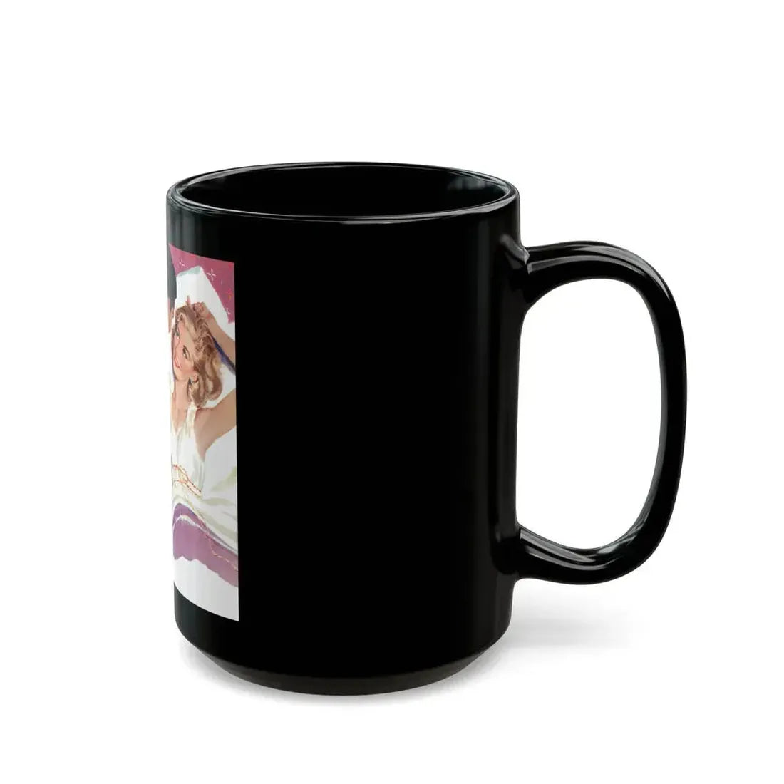 Doctor And Son by Richard Gordon, Woman's Own magazine, 1959 - Black Coffee Mug - Go Mug Yourself