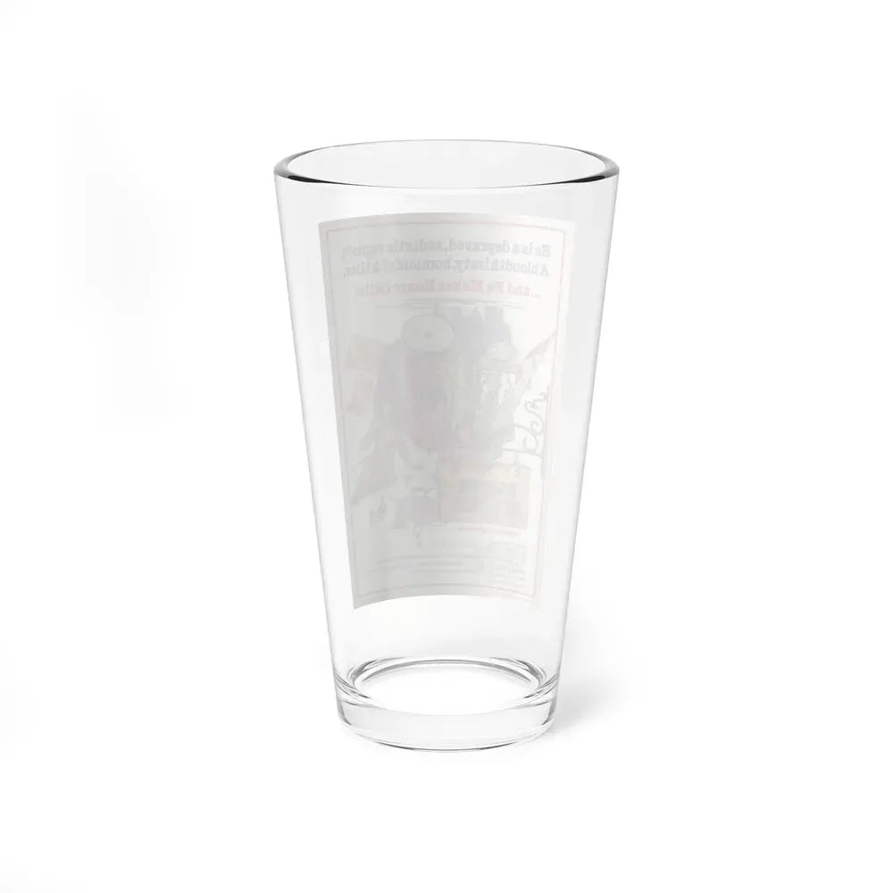 DOCTOR BUTCHER M.D. (ZOMBIE HOLOCAUST) 1980 Movie Poster - Pint Glass 16oz - Go Mug Yourself