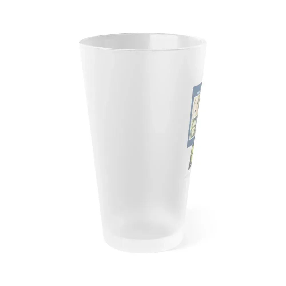 DOCTOR DEATH 1973 Movie Poster - Frosted Pint Glass 16oz - Go Mug Yourself