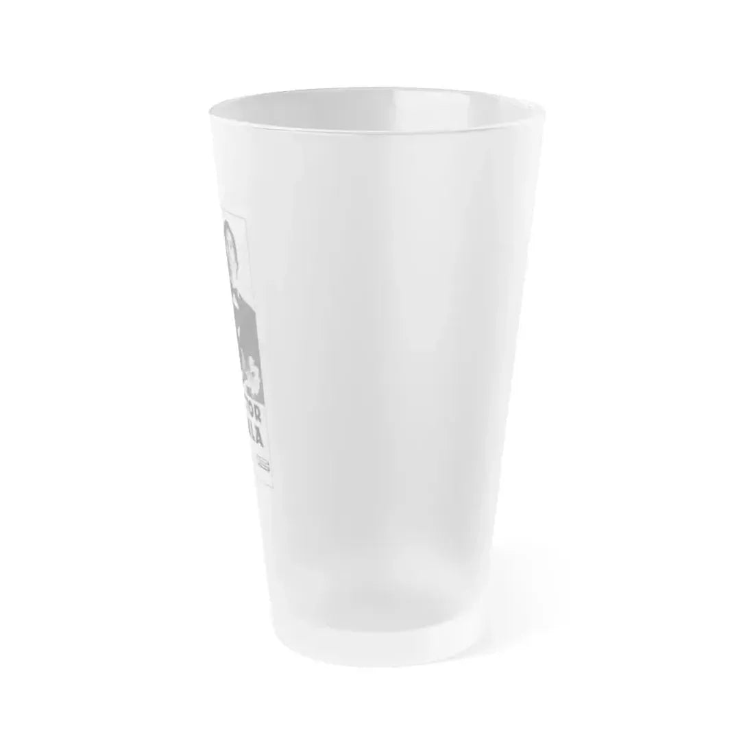 DOCTOR DRACULA 1978 Movie Poster - Frosted Pint Glass 16oz - Go Mug Yourself