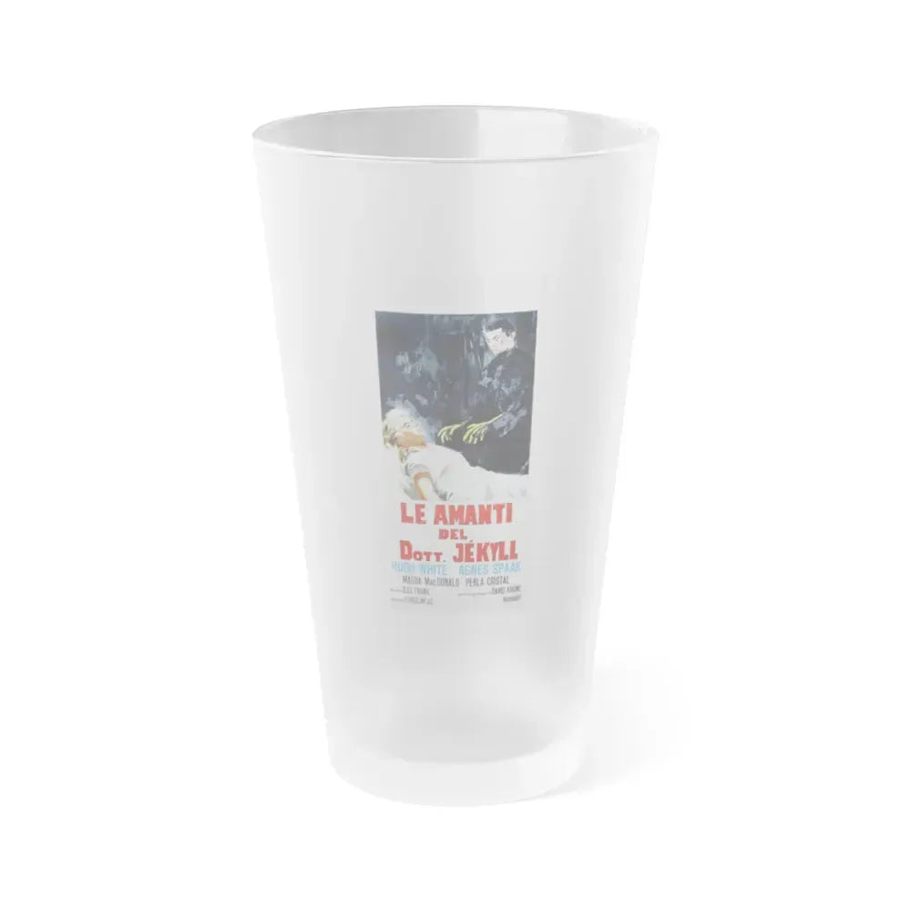 DOCTOR ORLOFS MONSTER (ITALIAN) 1964 Movie Poster - Frosted Pint Glass 16oz 16oz Frosted - Go Mug Yourself