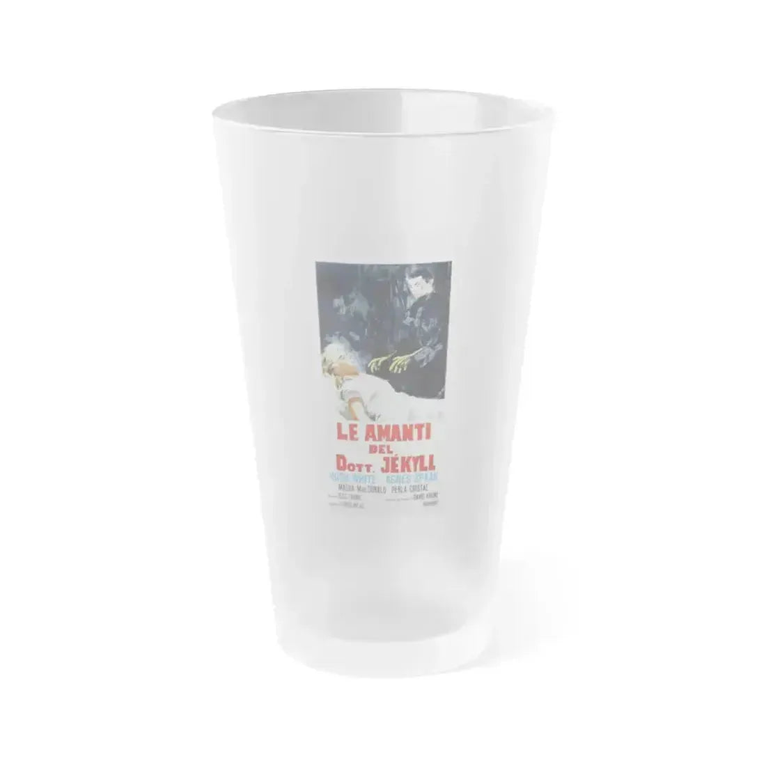 DOCTOR ORLOFS MONSTER (ITALIAN) 1964 Movie Poster - Frosted Pint Glass 16oz 16oz Frosted - Go Mug Yourself