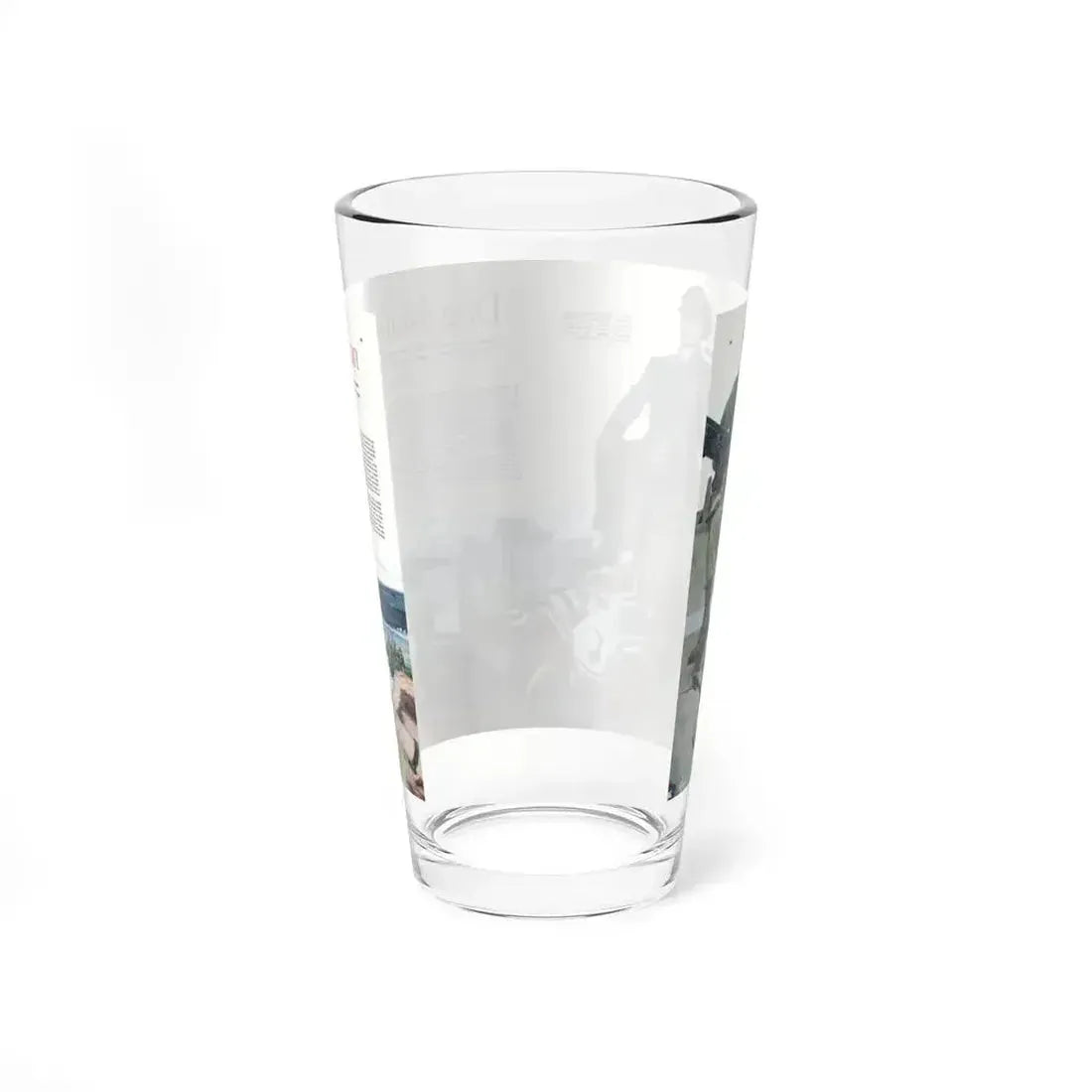 Dog Island Mission, Collier's, November 8, 1952 - Pint Glass 16oz - Go Mug Yourself