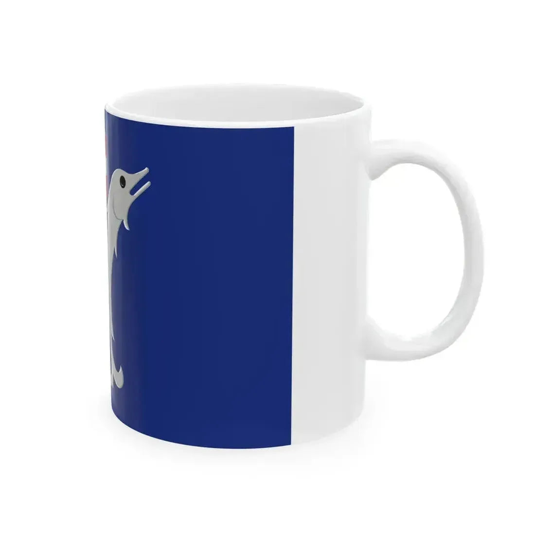 Doische vlag (Belgium) White Coffee Mug - Go Mug Yourself