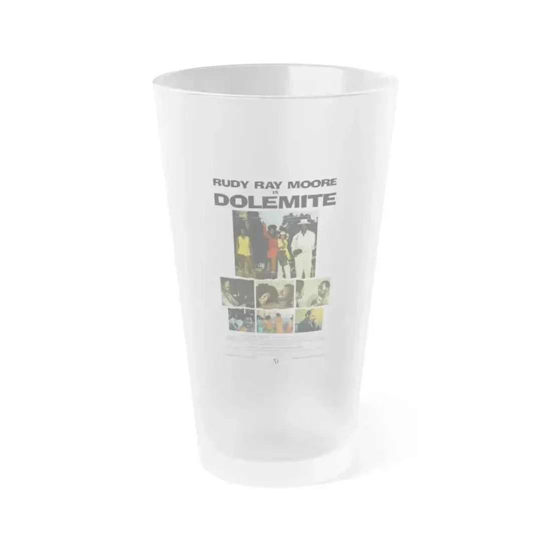 DOLEMITE (2) 1975 Movie Poster - Frosted Pint Glass 16oz 16oz Frosted - Go Mug Yourself