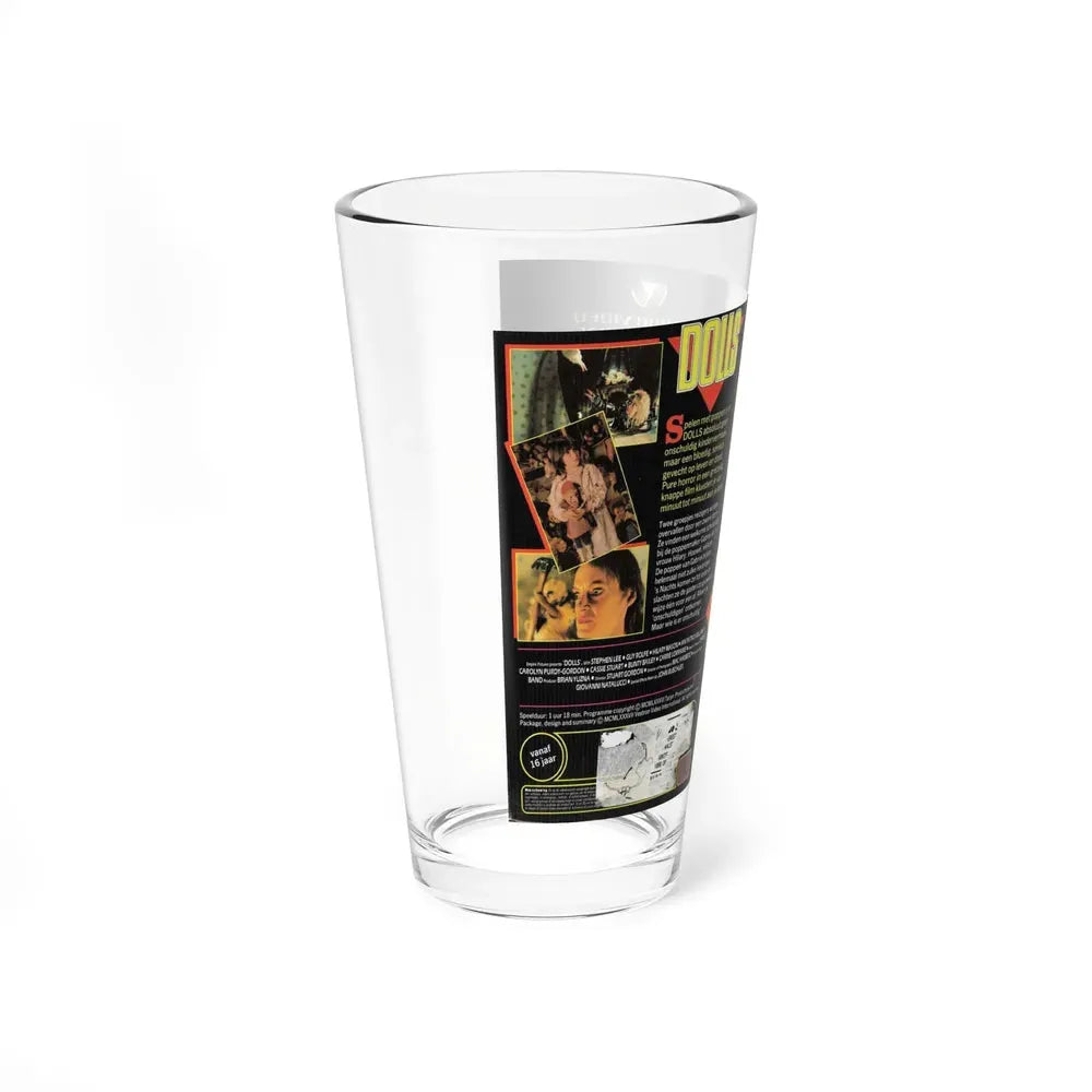 DOLLS VESTRON (VHS COVER) Pint Glass 16oz - Go Mug Yourself