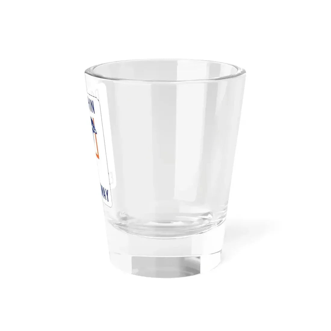 Dolphin Expressway Shield (Florida) (Road Sign) Shot Glass 1.5oz - Go Mug Yourself