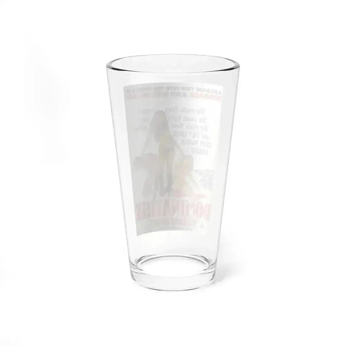 DOMINATRIX WITHOUT MERCY 1976 Movie Poster - Pint Glass 16oz - Go Mug Yourself