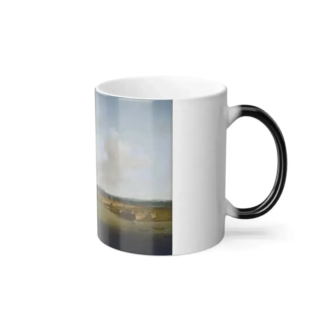 Dominic Serres (1722-1793) The Capture of Havana, Cuba%3a The Taking of the Town by British Forces under-0 - Color Changing Mug 11oz - Go Mug Yourself