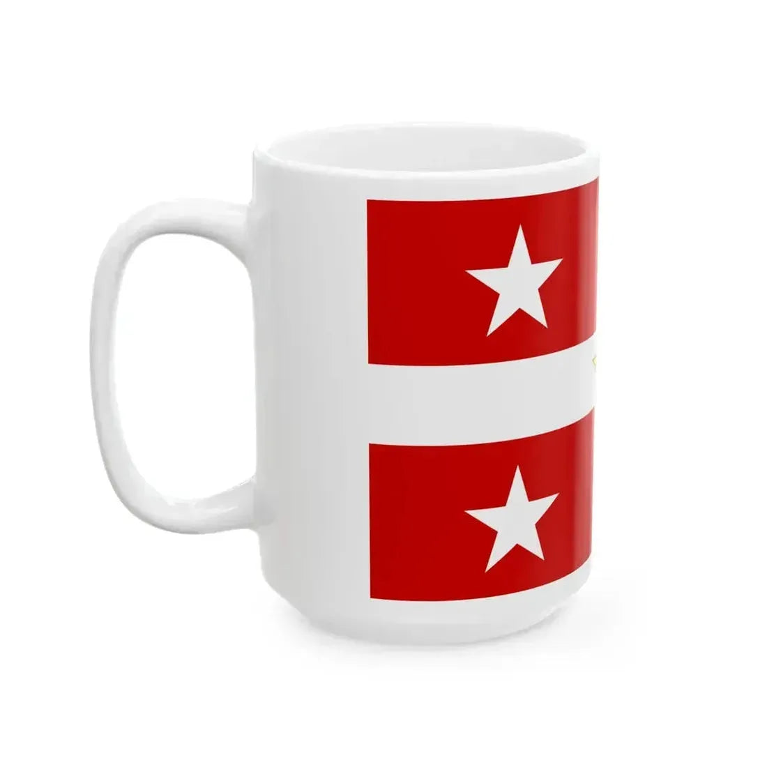 Domodossola-Bandiera (Italy) White Coffee Mug - Go Mug Yourself