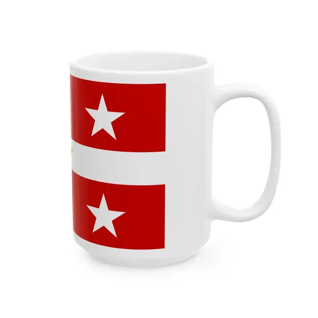 Domodossola-Bandiera (Italy) White Coffee Mug - Go Mug Yourself