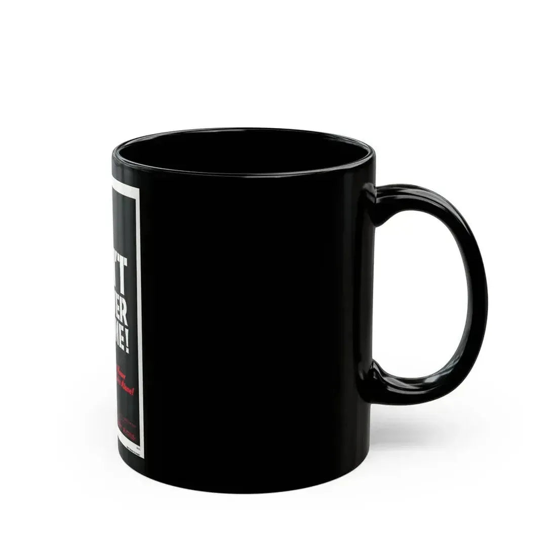 DON'T ANSWER THE PHONE! 1980 Movie Poster - Black Coffee Mug - Go Mug Yourself