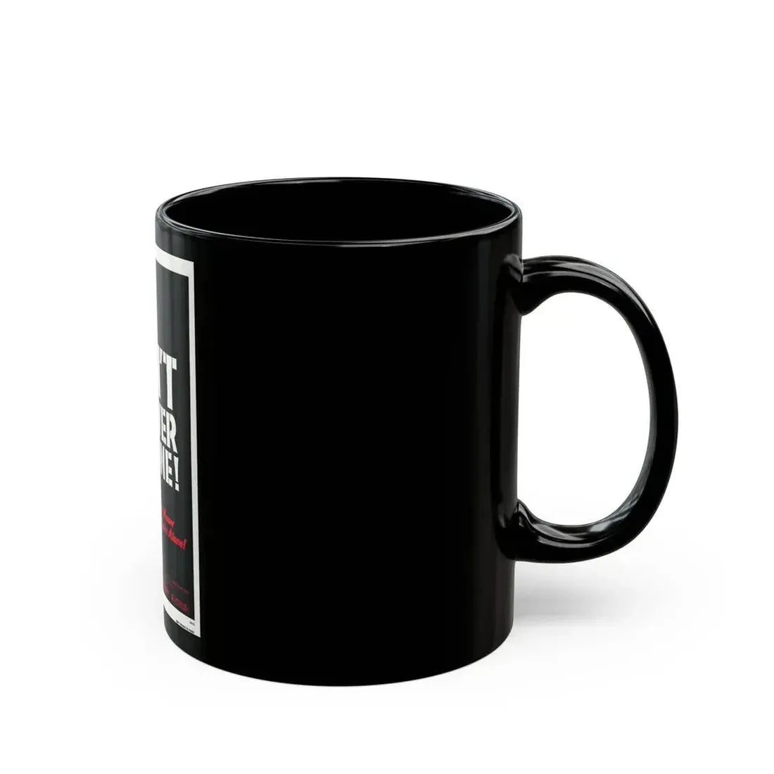 DON'T ANSWER THE PHONE! 1980 Movie Poster - Black Coffee Mug - Go Mug Yourself