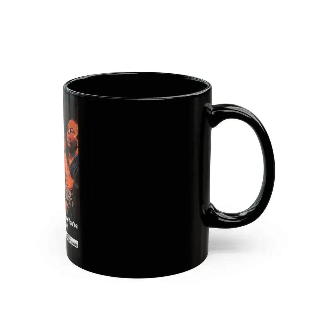 DON'T ANSWER THE PHONE! (2) 1980 Movie Poster - Black Coffee Mug - Go Mug Yourself
