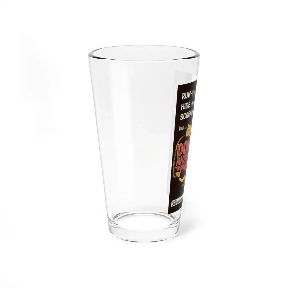 DON'T ANSWER THE PHONE! (2) 1980 Movie Poster - Pint Glass 16oz - Go Mug Yourself