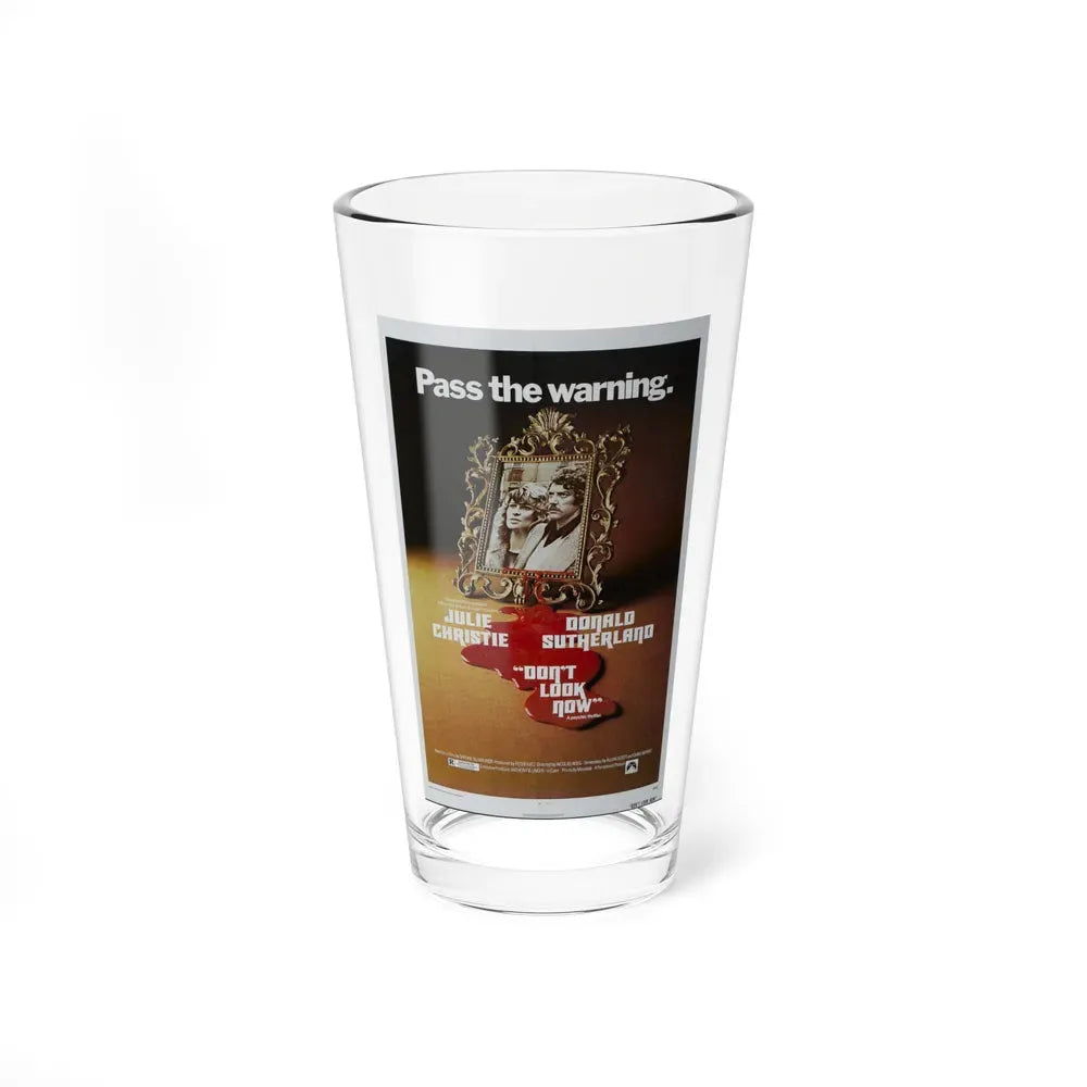 DON'T LOOK NOW 1973 Movie Poster - Pint Glass 16oz 16oz - Go Mug Yourself