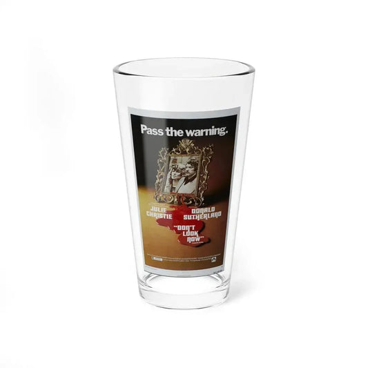 DON'T LOOK NOW 1973 Movie Poster - Pint Glass 16oz 16oz - Go Mug Yourself