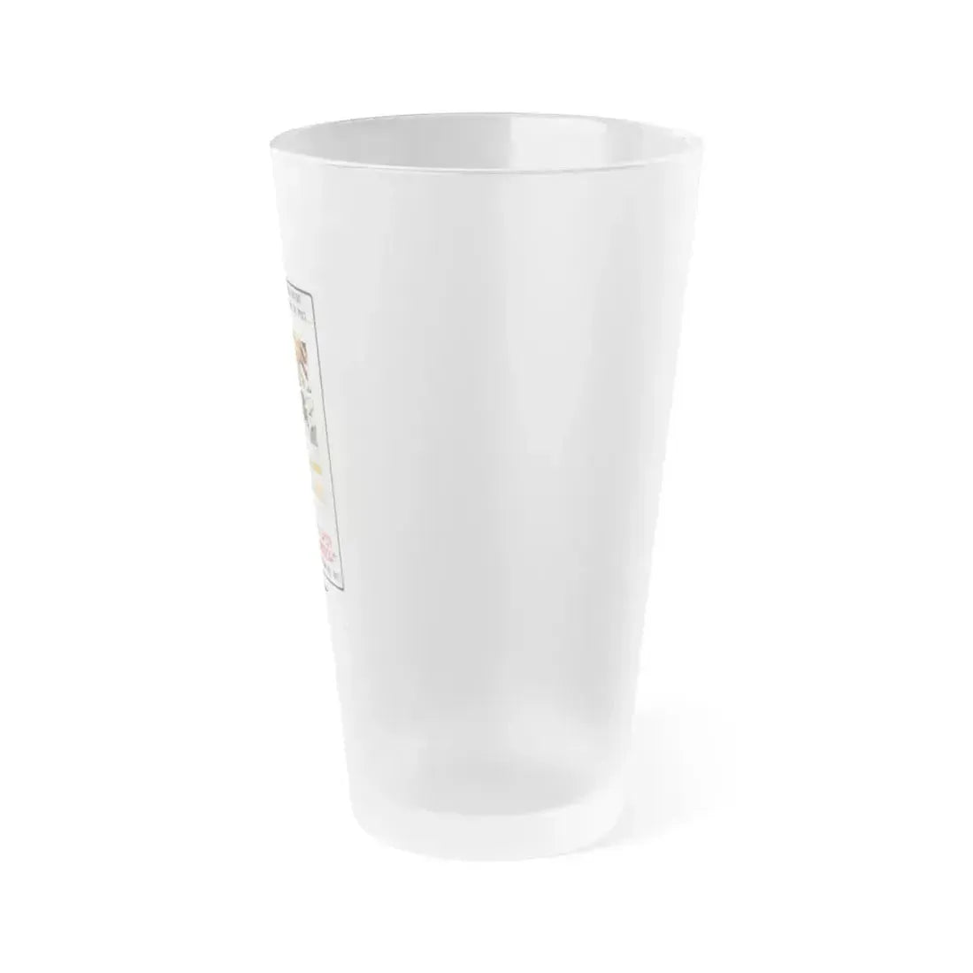 DON'T OPEN THE WINDOW (THE LIVING DEAD AT THE MANCHESTER MORGUE) 1974 Movie Poster - Frosted Pint Glass 16oz - Go Mug Yourself