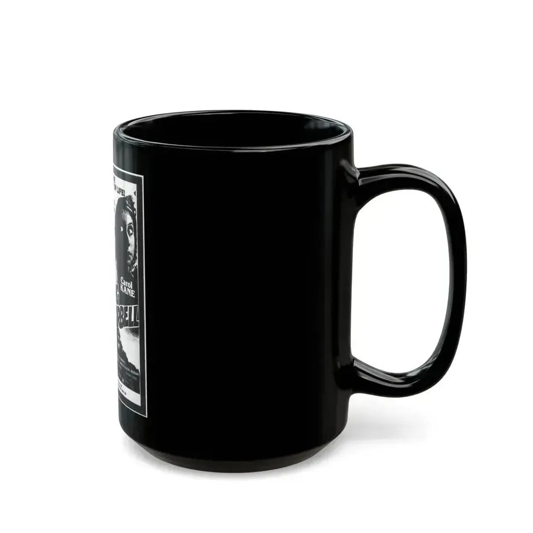 DON'T RING THE DOORBELL (THE MAFU CAGE) 1978 Movie Poster - Black Coffee Mug - Go Mug Yourself
