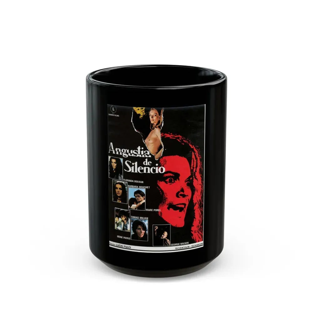 DON'T TORTURE A DUCKLING (SPANISH) 1972 Movie Poster - Black Coffee Mug 15oz - Go Mug Yourself
