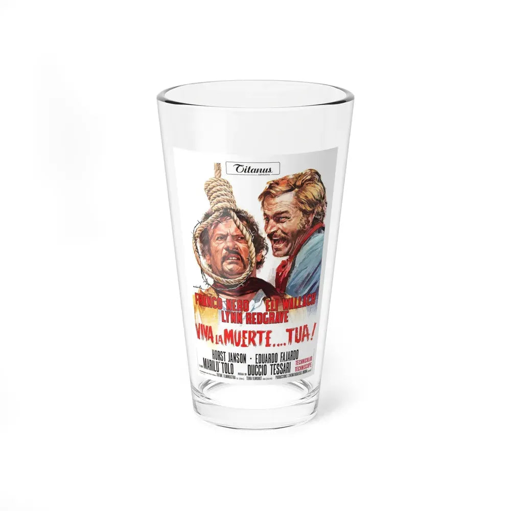 DON'T TURN THE OTHER CHEEK 1971 Movie Poster - Pint Glass 16oz 16oz - Go Mug Yourself